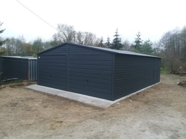 Garaż blaszany 6x7 konstrukcja ocynk - obrazek 2