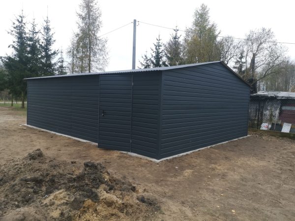 Garaż blaszany 6x7 konstrukcja ocynk - obrazek 4