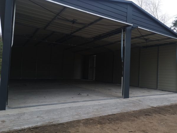 Garaż blaszany 6x7 konstrukcja ocynk - obrazek 6